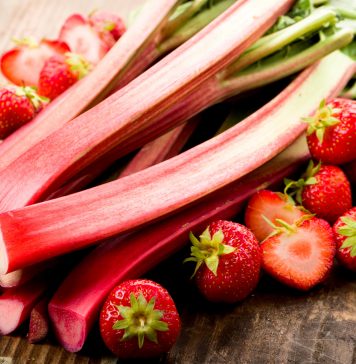 Rhubarbe et associées rhubarbe fraises tasty life magazine